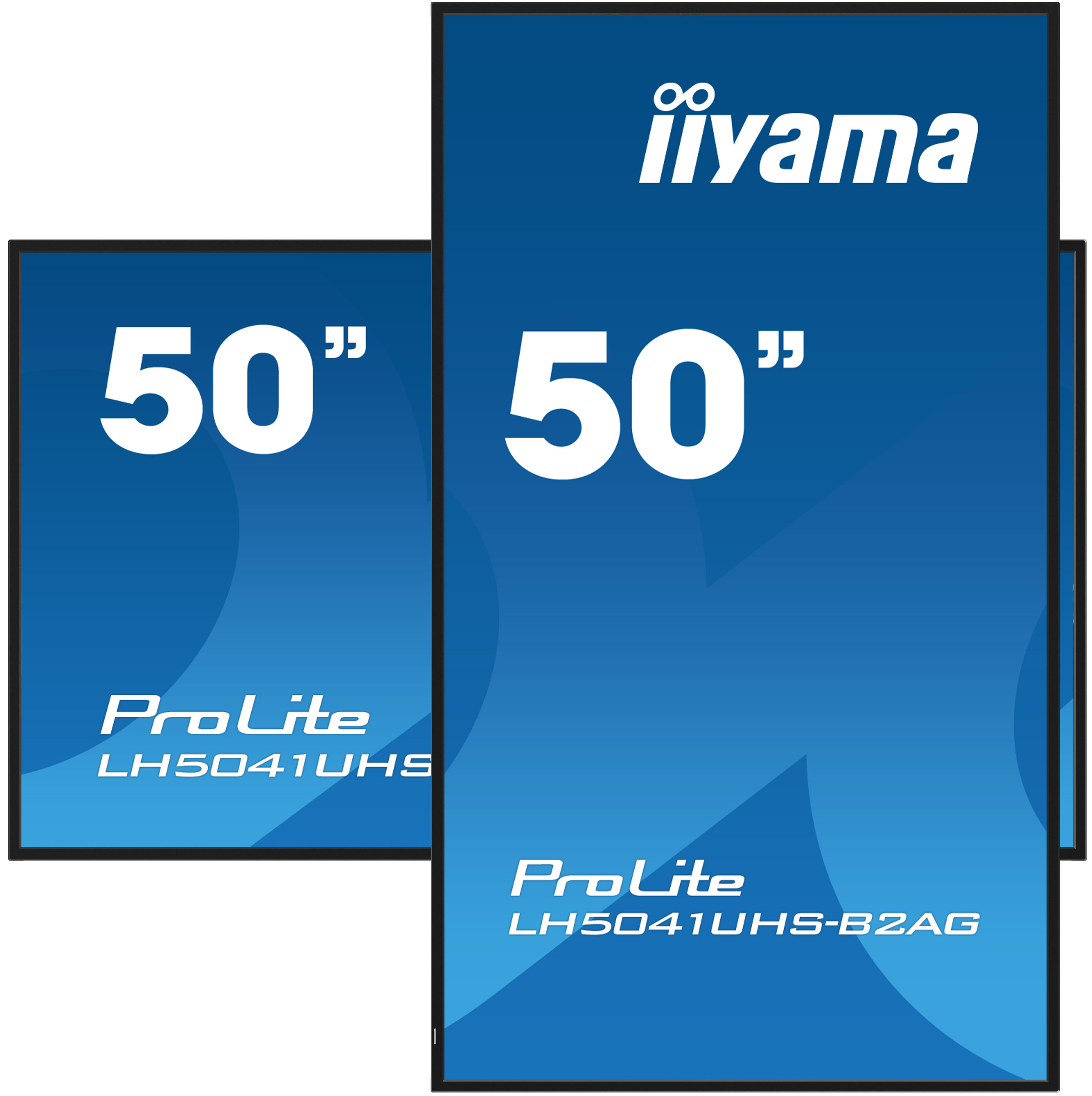 iiyama LH5041UHS-B2AG visualizzatore di messaggi Pannello piatto per segnaletica digitale 127 cm (50) LCD 500 cd/m� 4K Ultra HD Nero 24/7