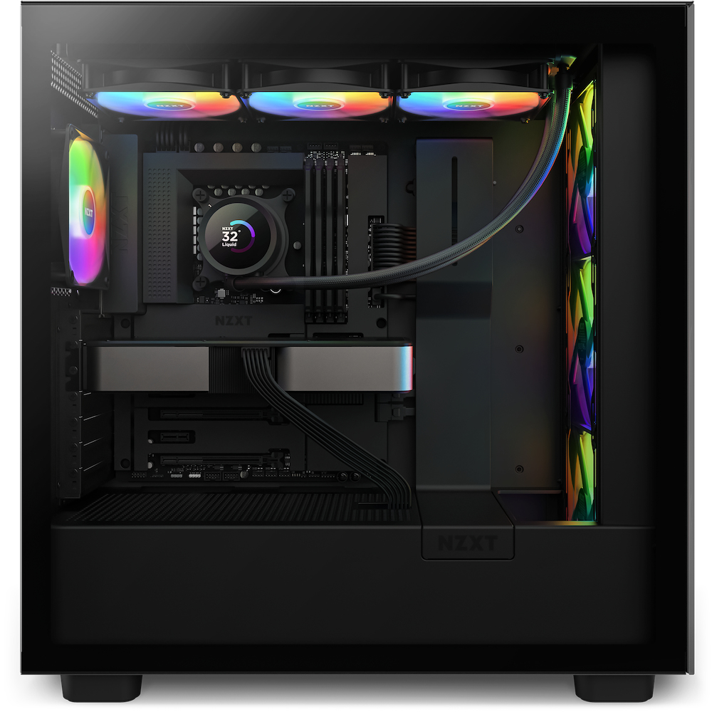 NZXT Kraken 360 RGB Processore Raffreddatore di liquidi tutto in uno 12 cm Nero 1 pz