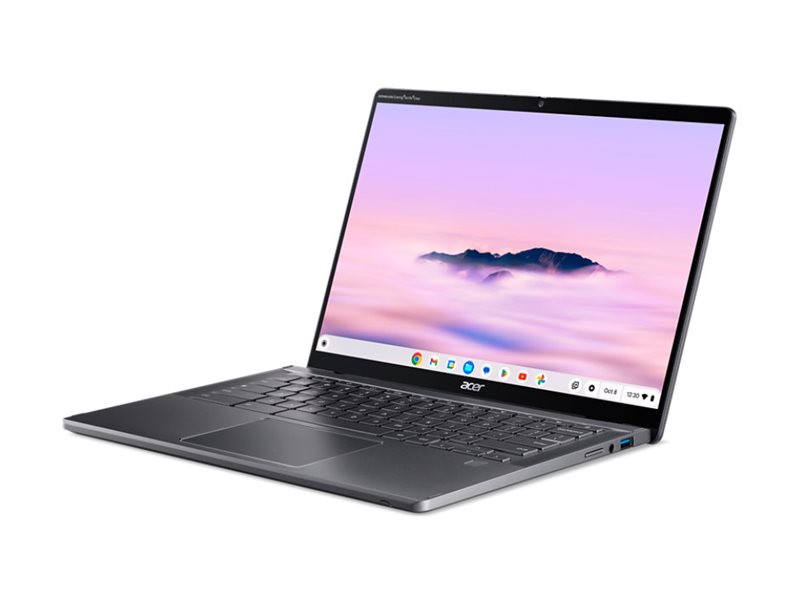 Acer Chromebook Plus Spin 714 CP714-1HN - Flip-Design - Intel Core Ultra 5 125U / 1.3 GHz - Chrome OS - Intel Graphics - 16 GB RAM - 256 GB SSD NVMe, 3D Triple-Level Cell (TLC)