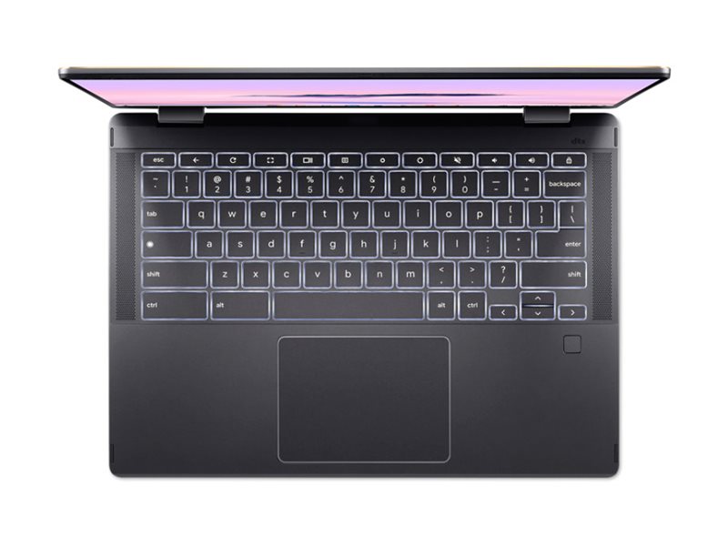 Acer Chromebook Plus Spin 714 CP714-1HN - Flip-Design - Intel Core Ultra 5 125U / 1.3 GHz - Chrome OS - Intel Graphics - 16 GB RAM - 256 GB SSD NVMe, 3D Triple-Level Cell (TLC)