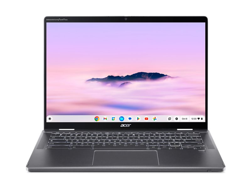 Acer Chromebook Plus Spin 714 CP714-1HN - Flip-Design - Intel Core Ultra 5 125U / 1.3 GHz - Chrome OS - Intel Graphics - 16 GB RAM - 256 GB SSD NVMe, 3D Triple-Level Cell (TLC)