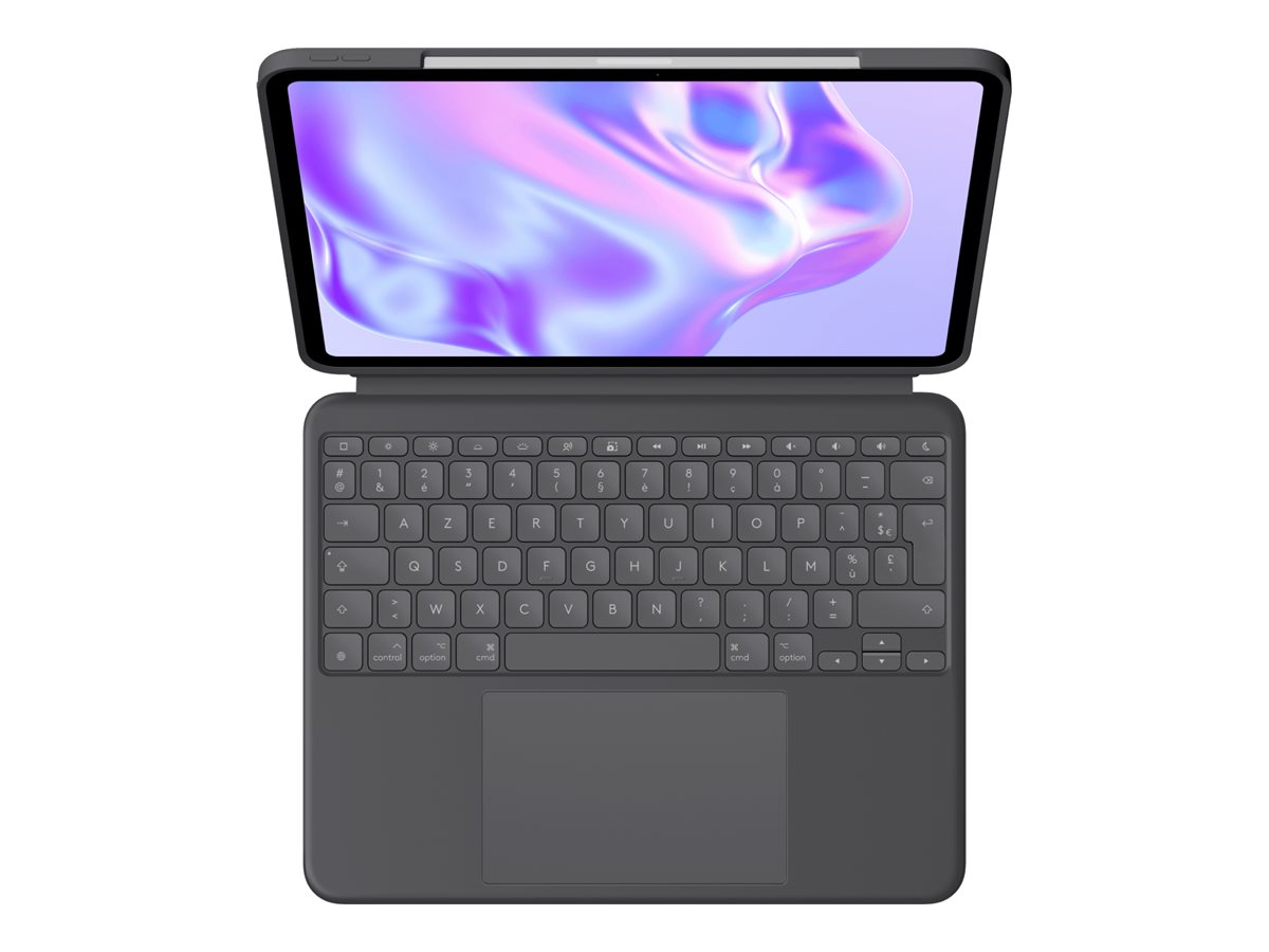 Logitech Combo Touch AZERTY Francese Smart Connector Grafite