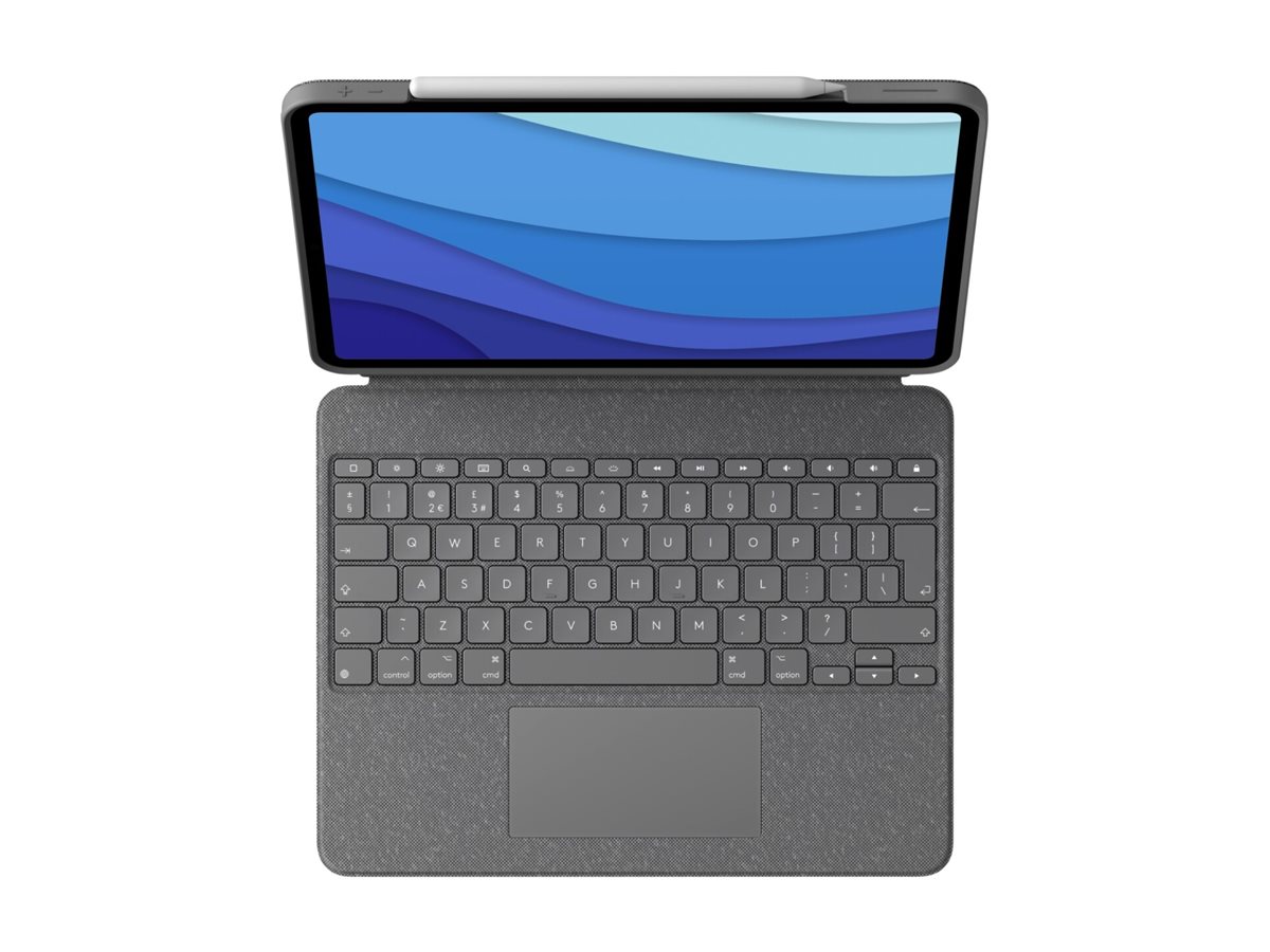 Logitech Combo Touch AZERTY Francese Smart Connector Grafite