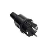 Bachmann 913.173 prise de courant lectrique Noir