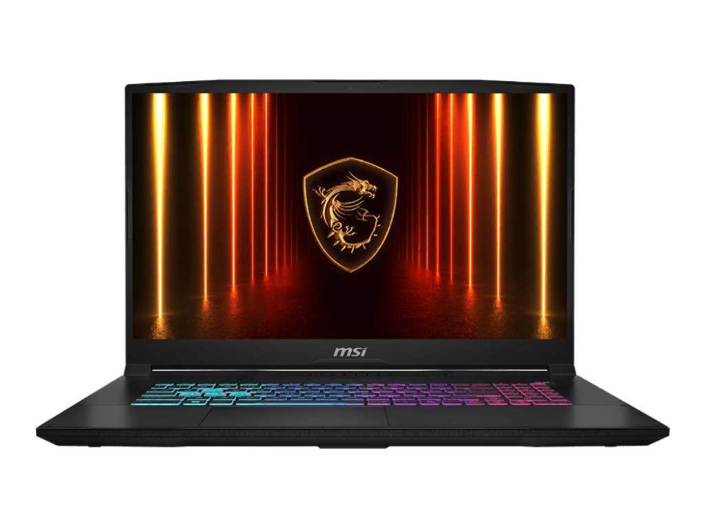 MSI Katana 17 HX B14WGK-065 - Intel Core i7 i7-14650HX / 2.2 GHz - Win 11 Home - GeForce RTX 5070 - 16 GB RAM - 1 TB SSD NVMe - 43.9 cm (17.3)