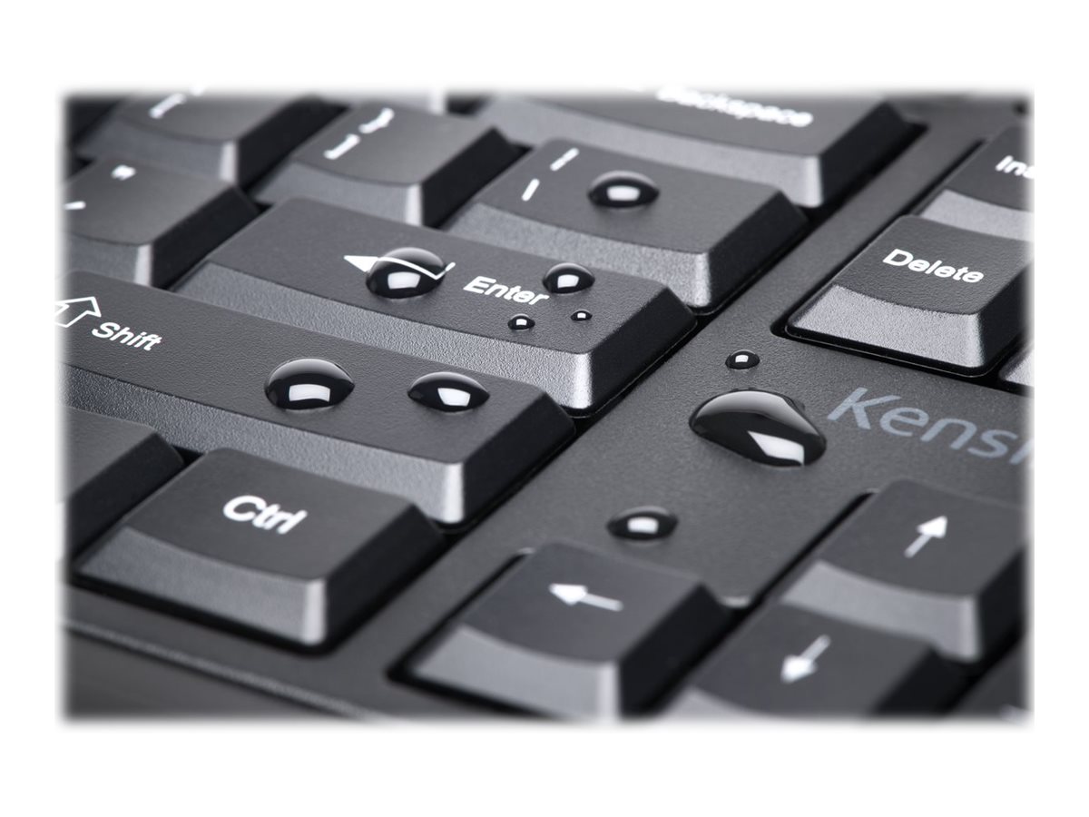 Kensington Pro Fit Low-Profile Desktop Set - Tastatur-und-Maus-Set