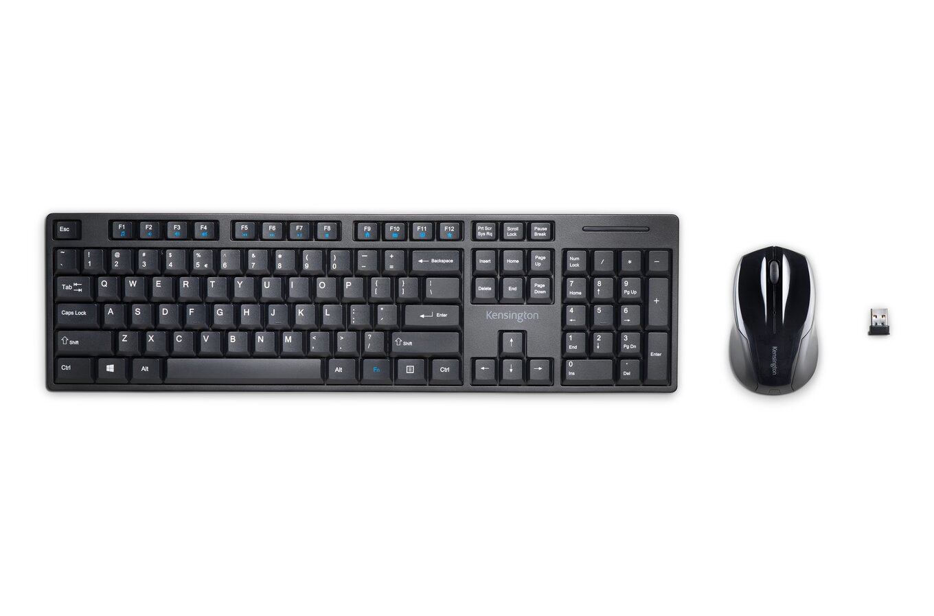 Kensington Pro Fit Low-Profile Desktop Set - Tastatur-und-Maus-Set