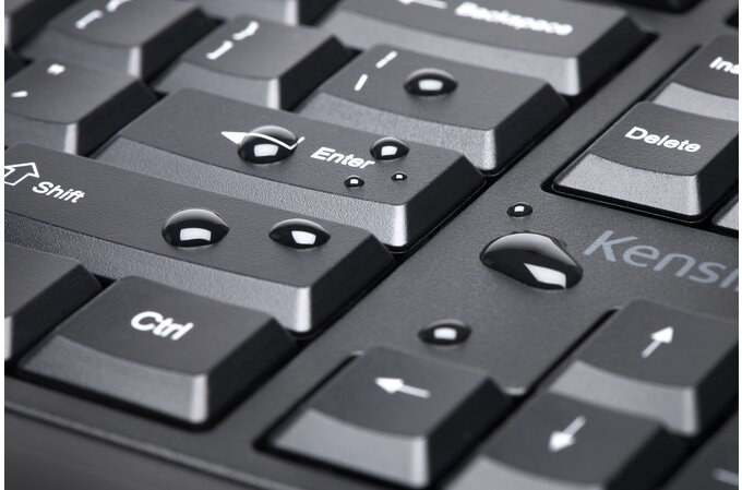 Kensington Pro Fit Low-Profile Desktop Set - Tastatur-und-Maus-Set