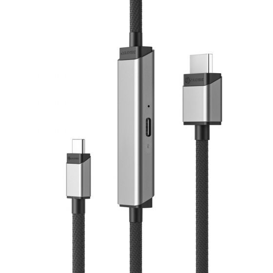 Alogic Ultra - Strom- / Audio- / Videokabel - USB-C, USB-C (nur Spannung)