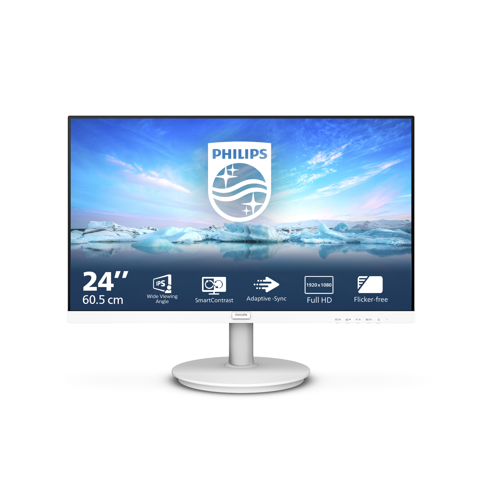 Philips V-line 241V8AW - LED-Monitor - 61 cm (24)