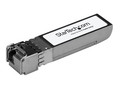 StarTech.com MSA Uncoded SFP+ Module, 10GBASE-BX, 10 Gigabit Ethernet Upstream BiDi Fiber Single Strand SFP+ SMF, LC 10km, Bi-Directional SFP+ Transceiver Module (Mini-GBIC)