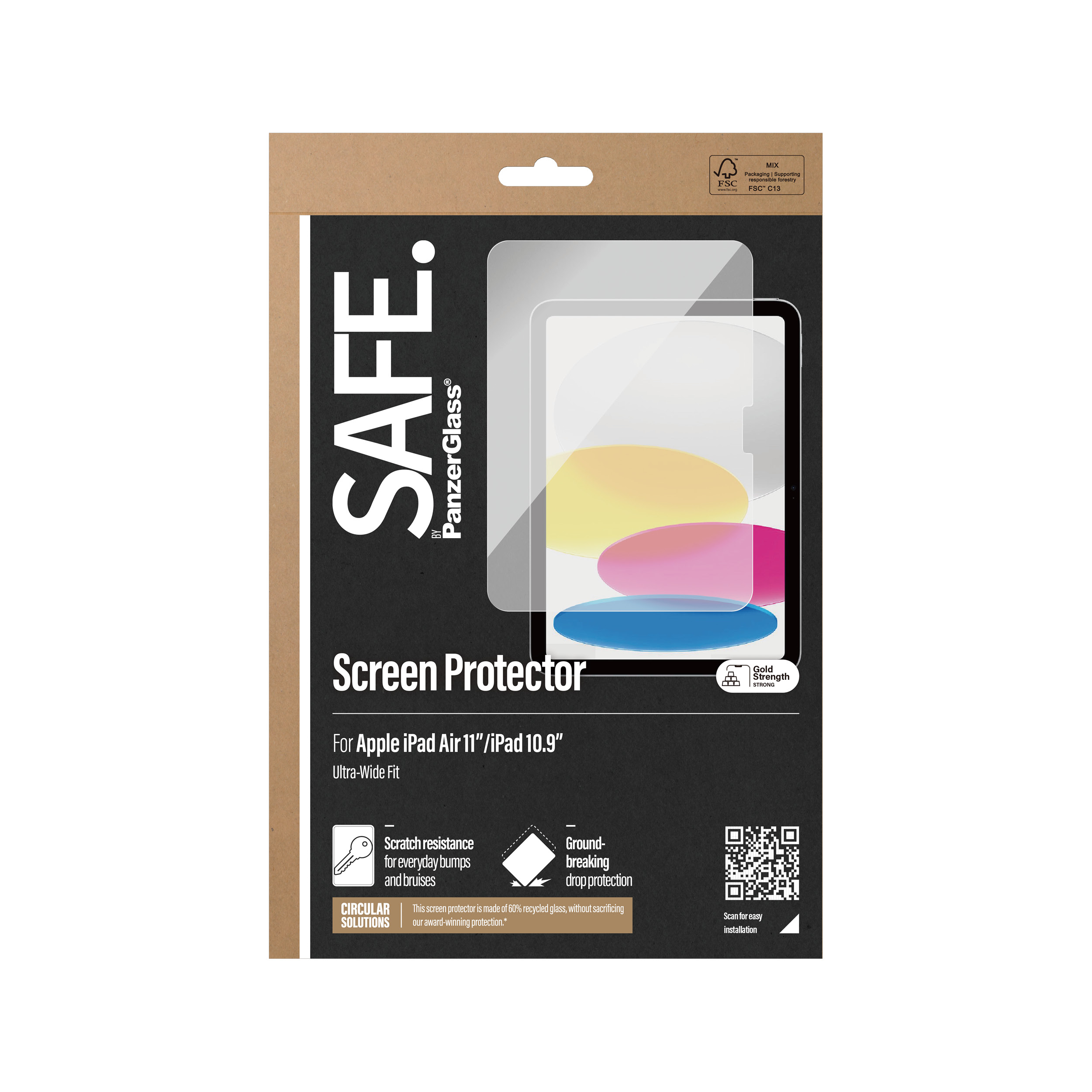 PanzerGlass SAFE Scrn iPad Air 10.9 Inch 2024 UWF