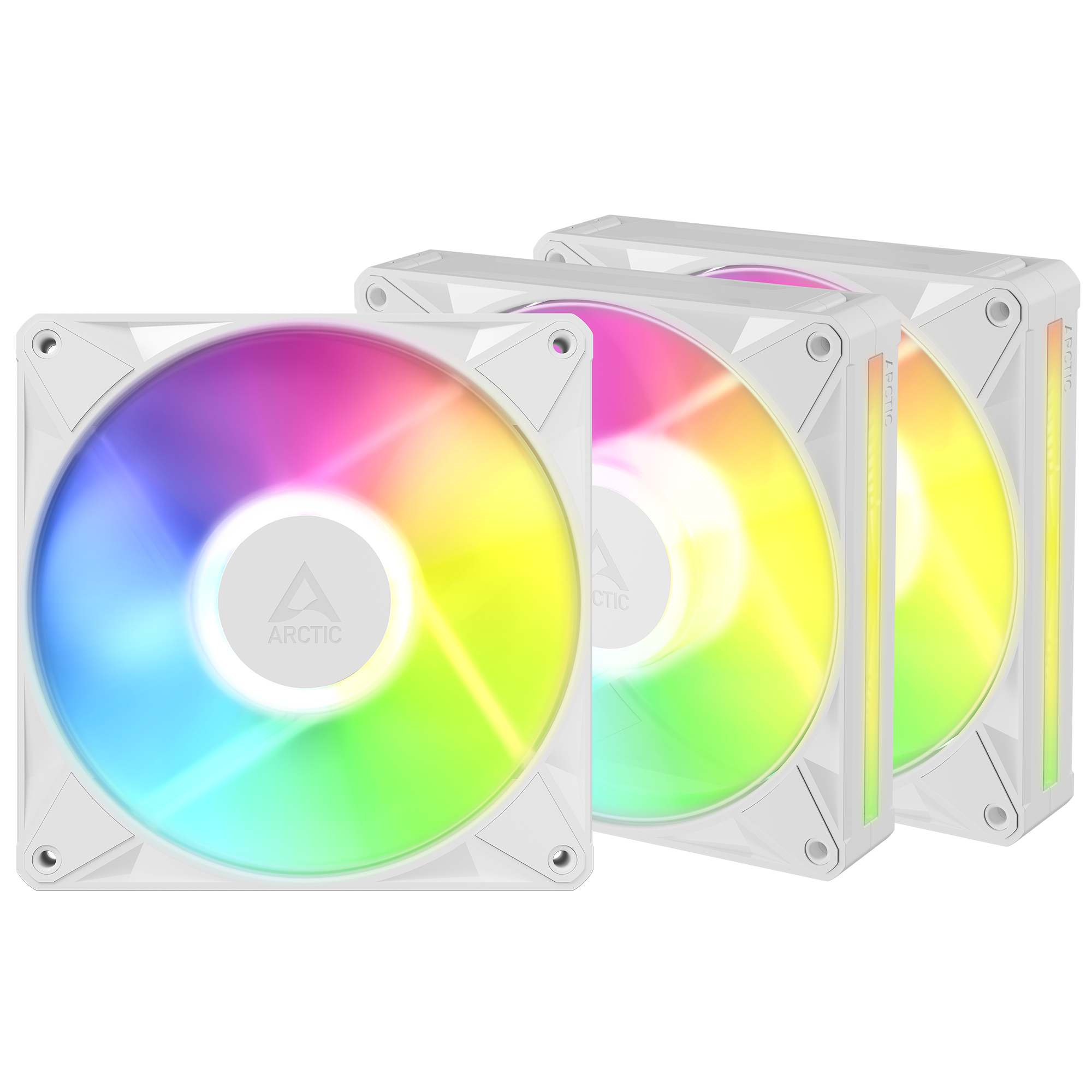 Arctic BioniX P14 A-RGB white 3 pack retail