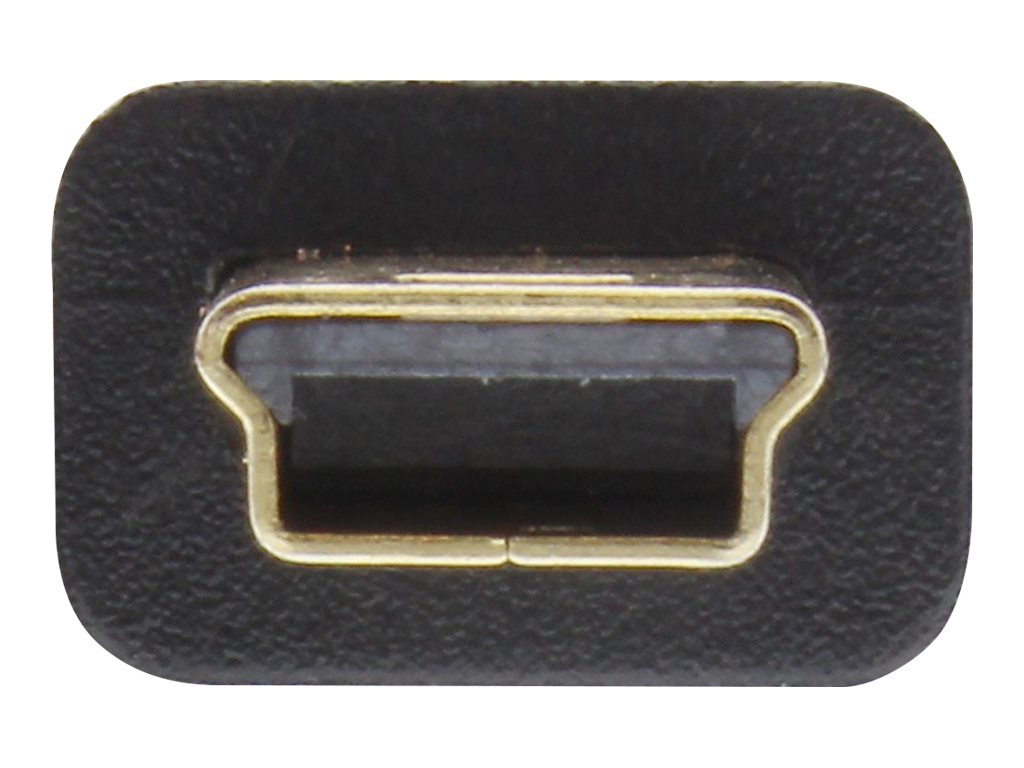 InLine 31803F cable USB 0,3 m USB 2.0 USB A Mini-USB B Negro