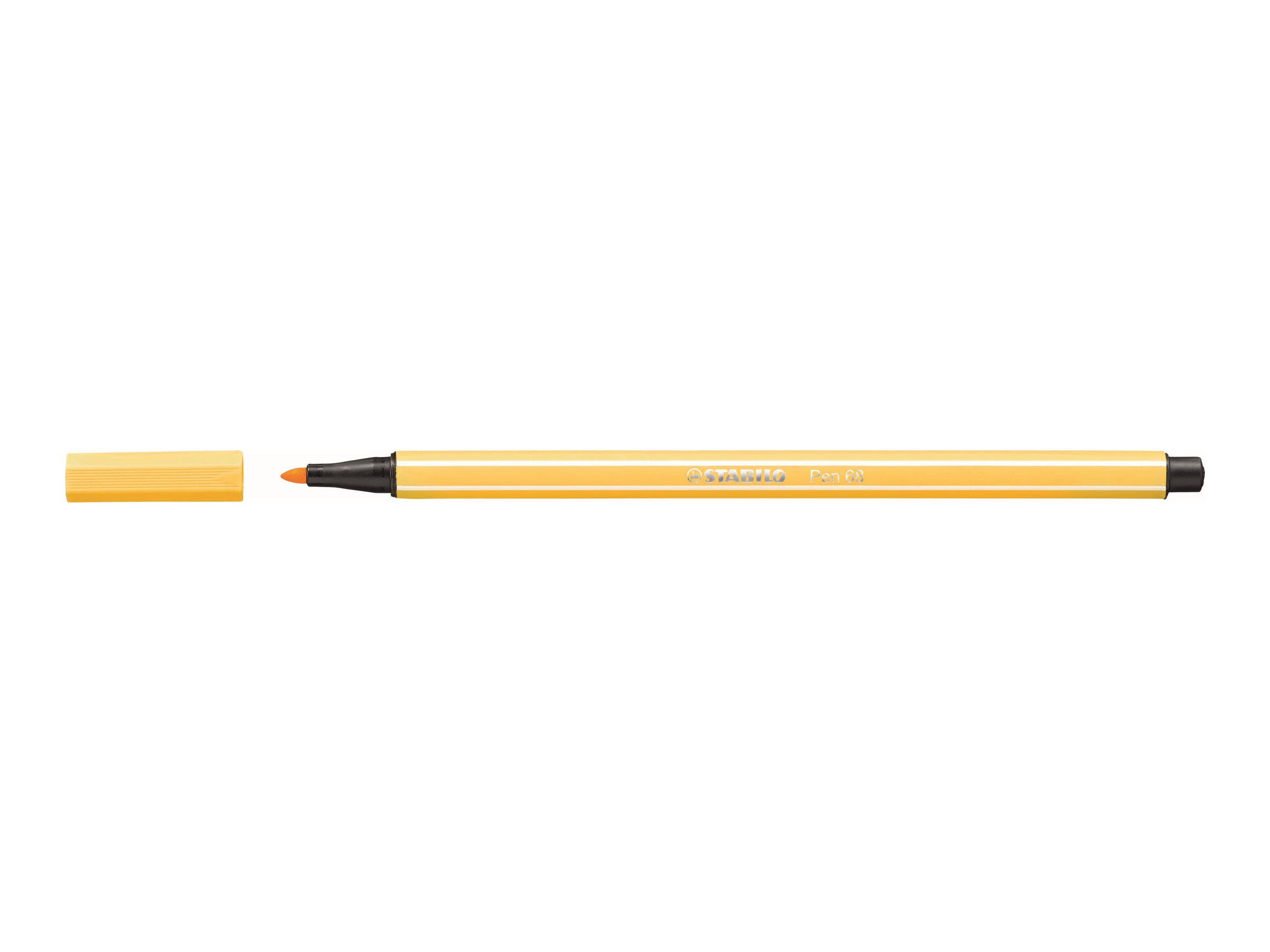 STABILO Pen 68 - Filzstift - Gelb - wasserbasierte