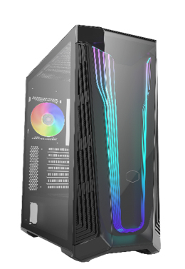 Cooler Master MasterBox 540 - Mid tower - E-ATX - Seitenteil mit Fenster (gehrtetes Glas)