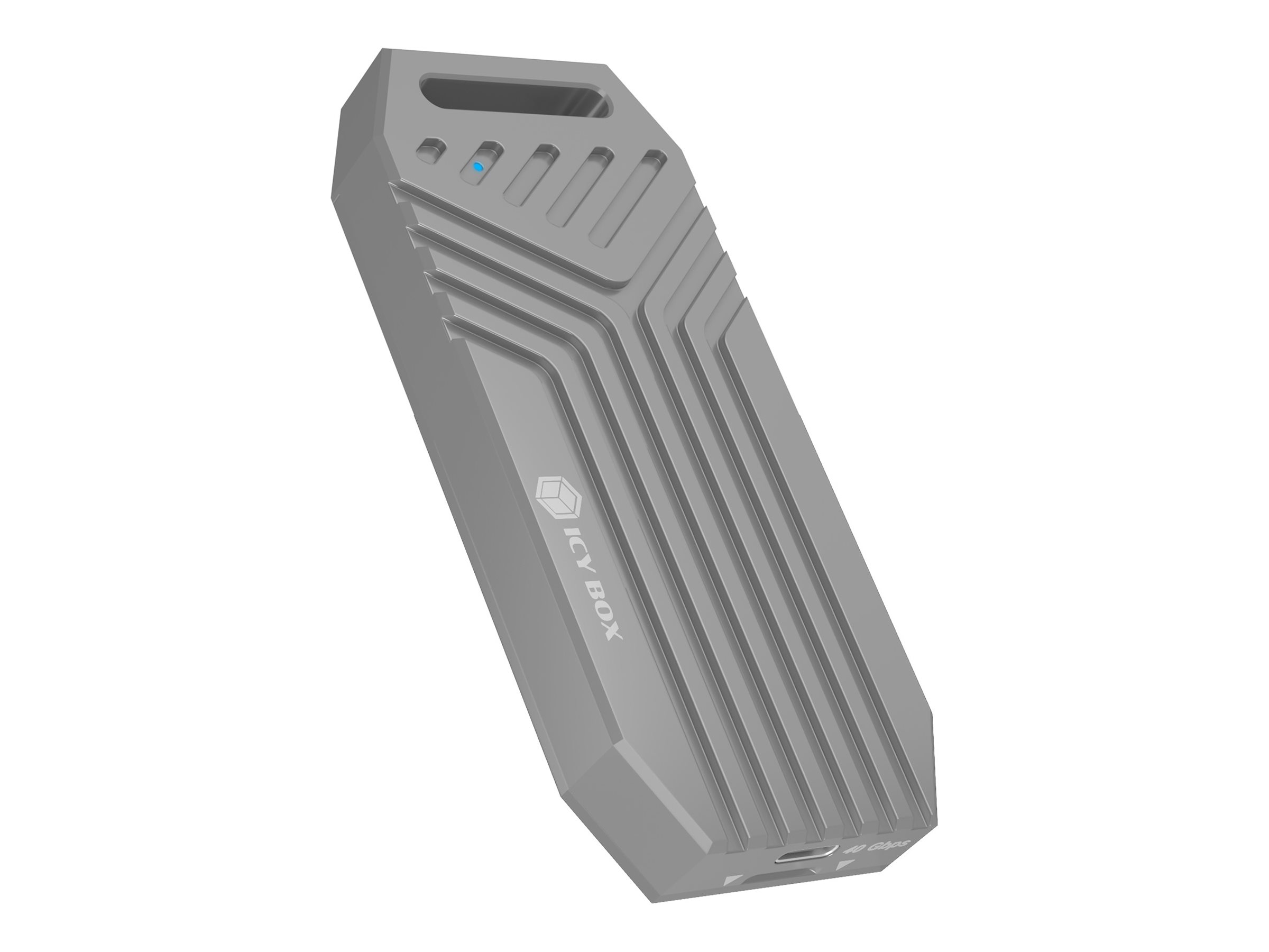 ICY BOX IB-1919M-C42 SSD enclosure Silver M.2