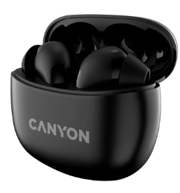 Canyon CNS-TWS5B headphones/headset Wireless In-ear Calls/Music/Sport/Everyday USB Type-C Bluetooth Black
