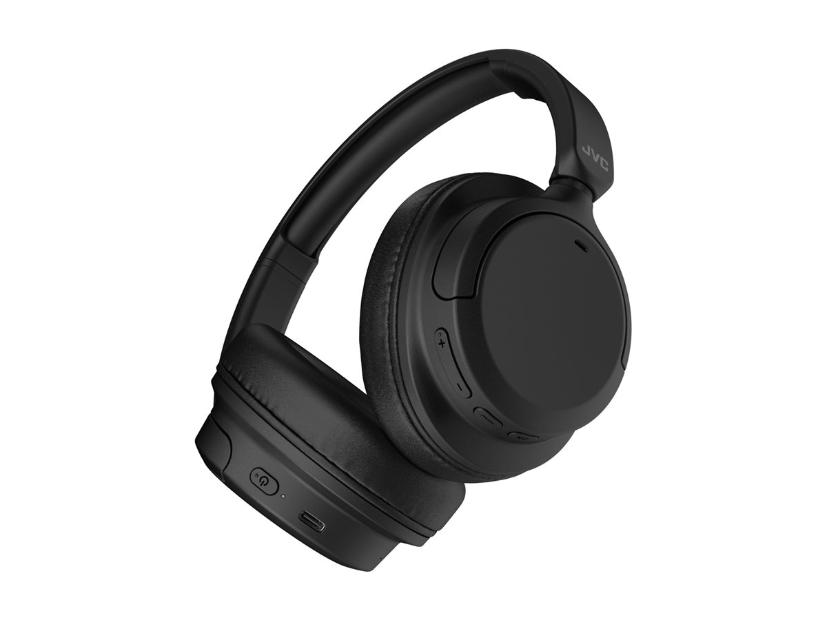 JVC Over Ear Noise Cancelling Casque Sans fil Arceau Appels/Musique USB Type-C Bluetooth Noir