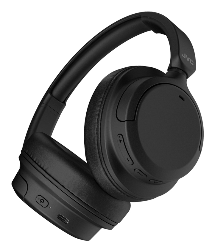 JVC Over Ear Noise Cancelling Casque Sans fil Arceau Appels/Musique USB Type-C Bluetooth Noir
