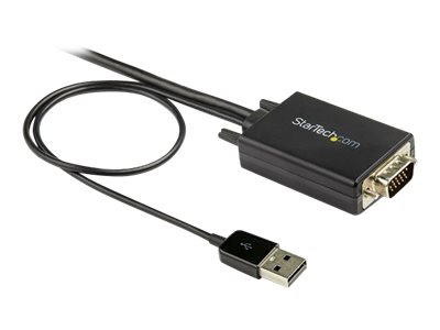 StarTech.com VGA2HDMM2M  StarTech.com Câble adaptateur VGA vers HDMI - 2 m  - 1080p - Audio USB - Alimenté par USB