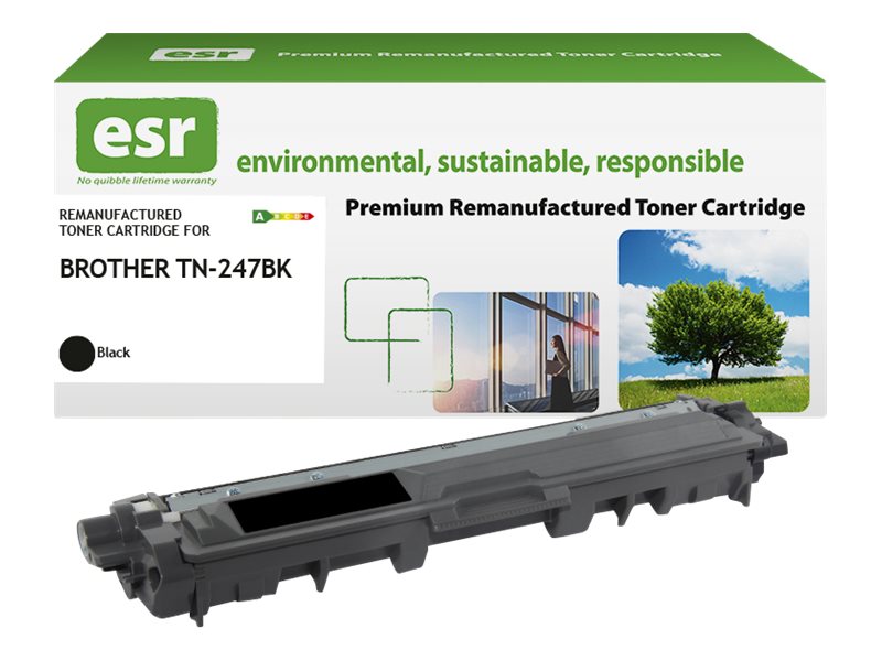 Armor ESR - Schwarz - kompatibel - Karton - Tonerpatrone (Alternative zu: Brother TN247BK)
