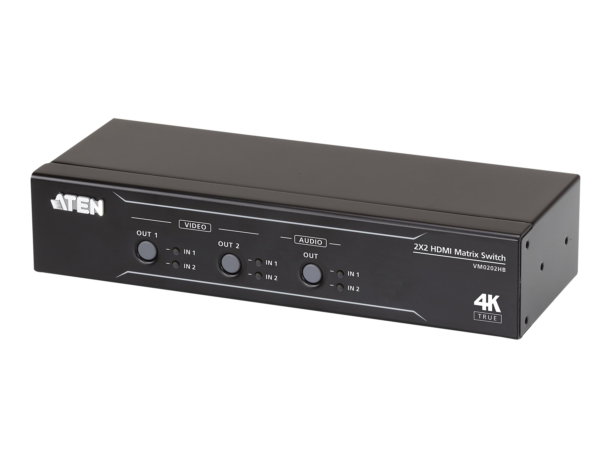 ATEN VM0202HB - Video/Audio-Schalter - Desktop