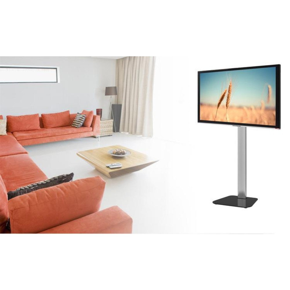 Techly ICA-TR11 TV mount/stand 177.8 cm (70) Black, Silver