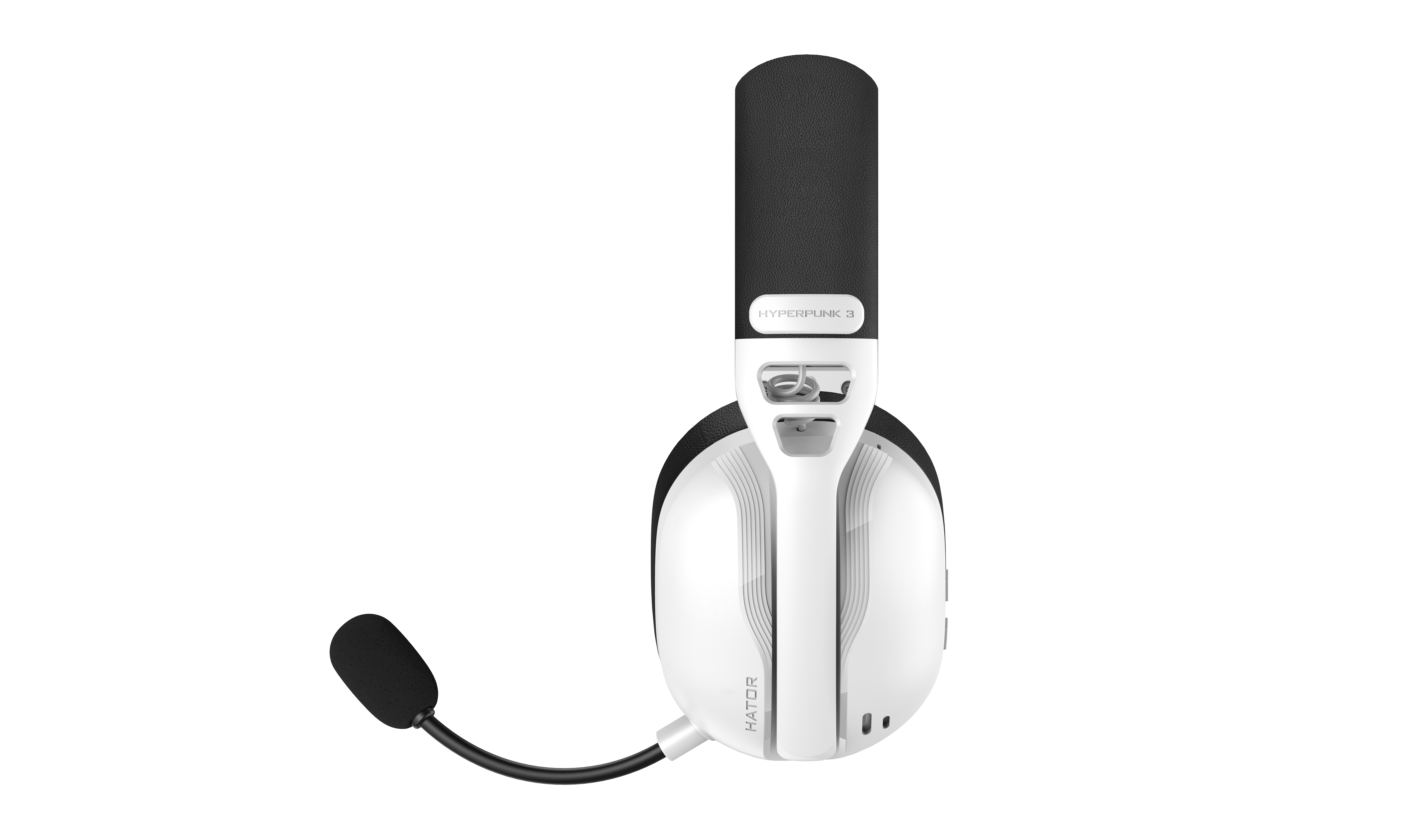 HATOR Hyperpunk 3 Wireless Headset Wired & Wireless Head-band Gaming USB Type-C / USB Type-A Bluetooth White