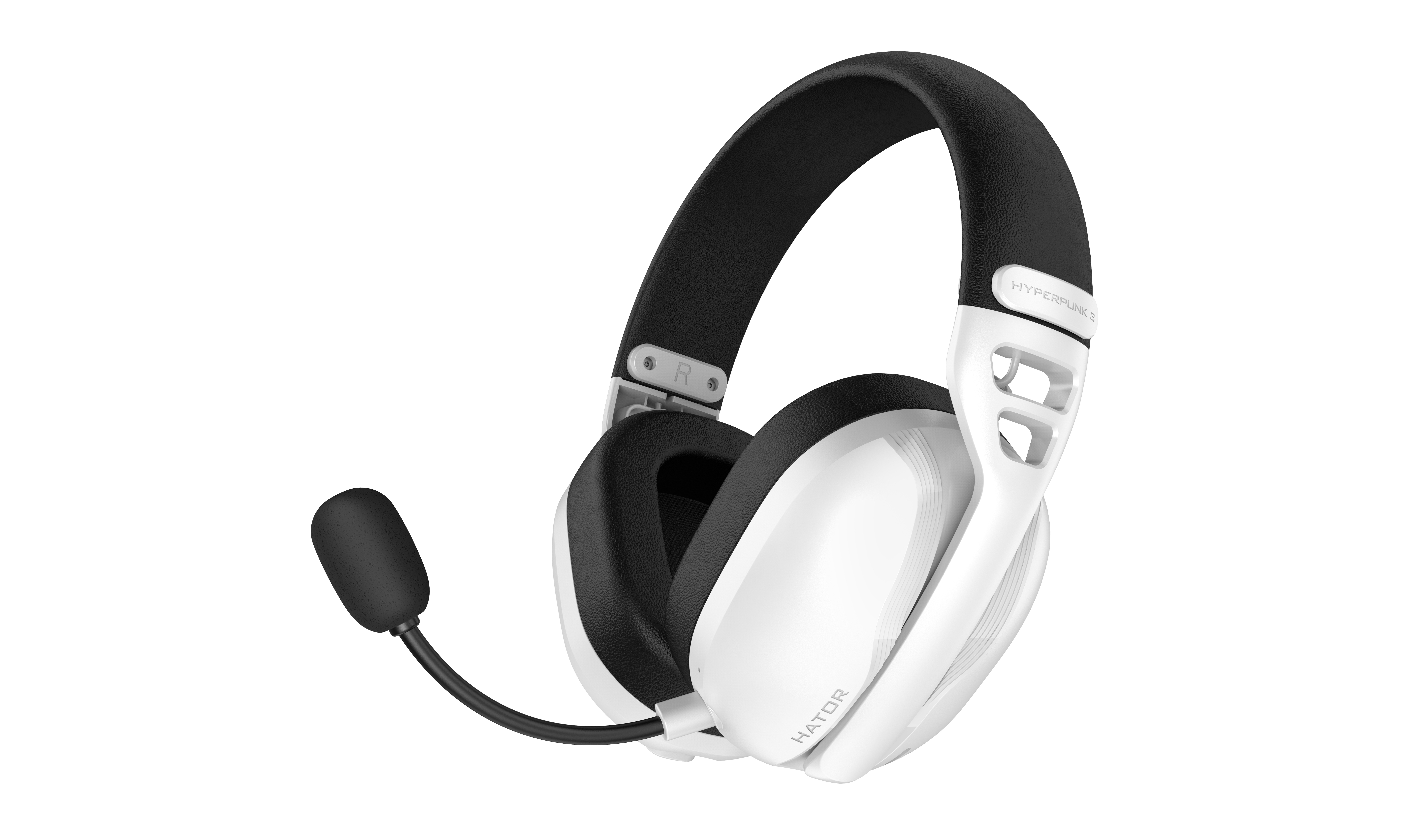 HATOR Hyperpunk 3 Wireless Headset Wired & Wireless Head-band Gaming USB Type-C / USB Type-A Bluetooth White