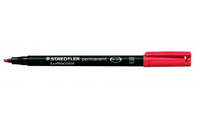 Staedtler 314-2 permanent marker Red 1 pc(s)