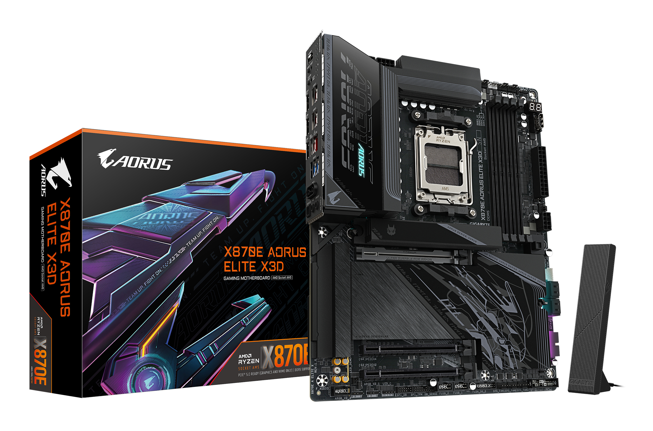 Gigabyte X870E A ELITE X AM5 - Mainboard - AMD Sockel AM5 (Ryzen Zen4)