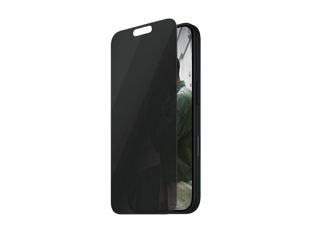 PanzerGlass SAFE. by � 2-Way Privacy Screen Protector iPhone 16 | 15 | Ultra-Wide Fit Pellicola proteggischermo trasparente Apple 1 pz