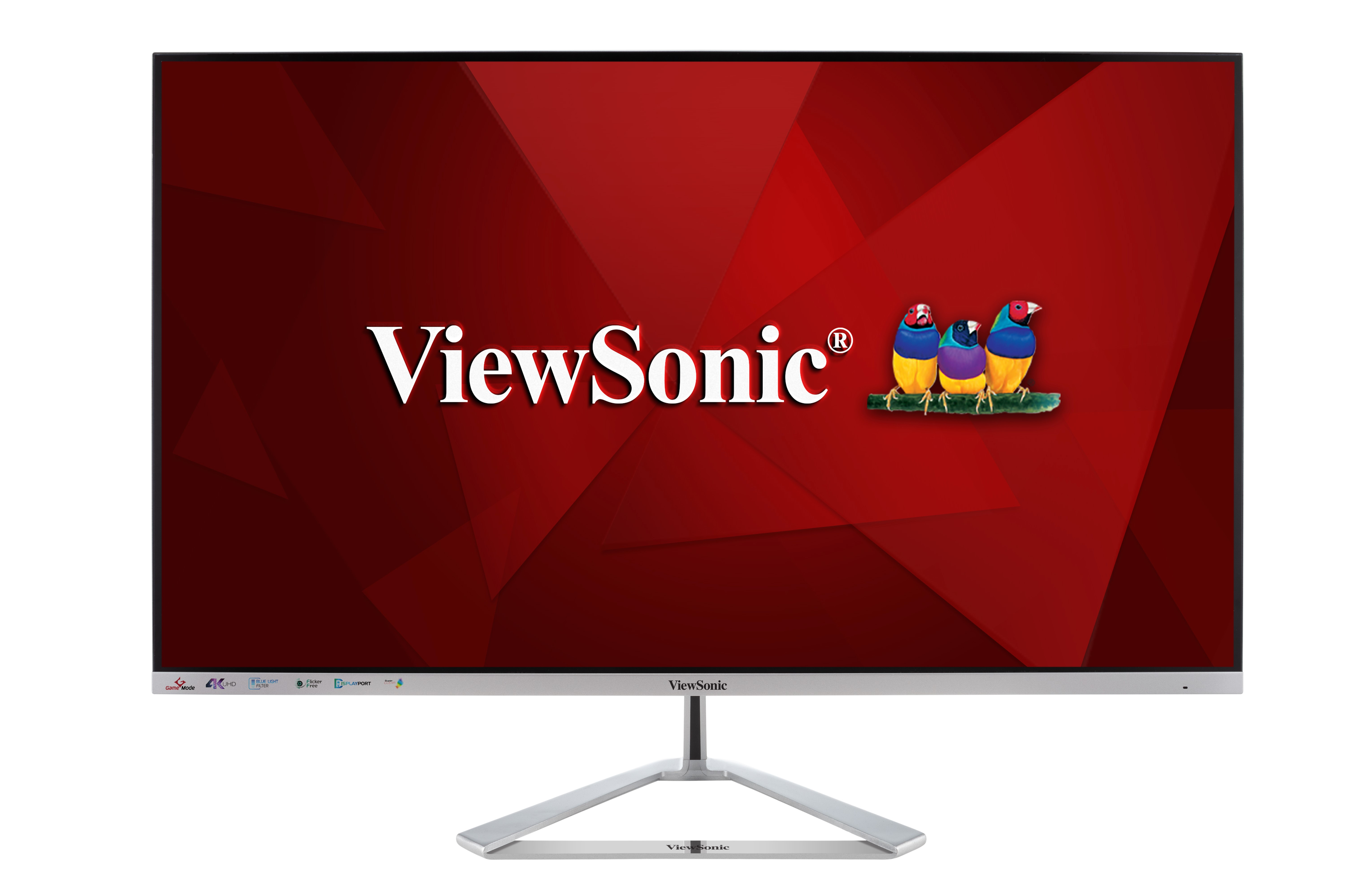 Viewsonic VX Series VX3276-4K-mhd 81,3 cm (32) 3840 x 2160 Pixeles 4K Ultra HD LED Plata