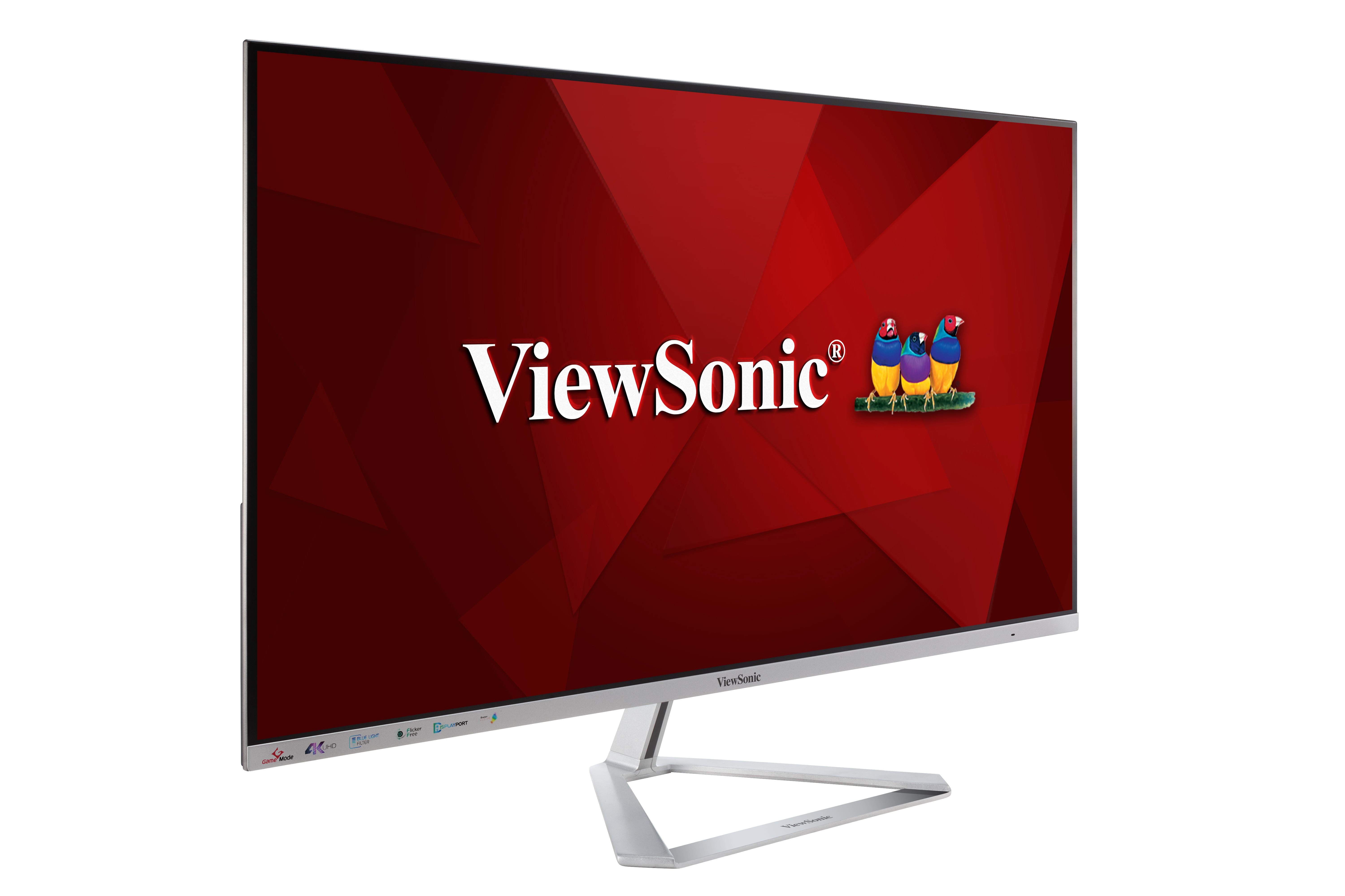 Viewsonic VX Series VX3276-4K-mhd 81,3 cm (32) 3840 x 2160 Pixeles 4K Ultra HD LED Plata