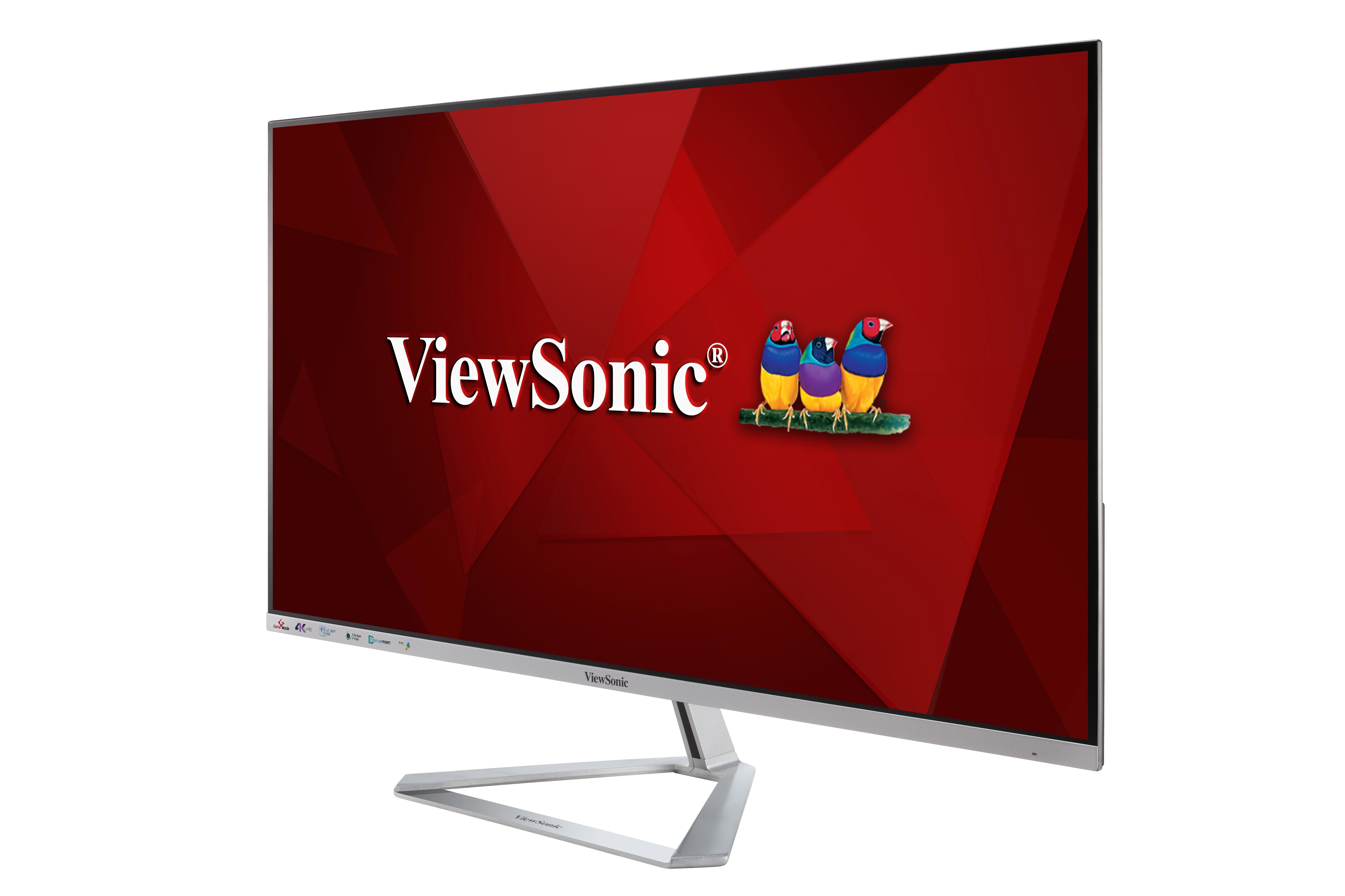 Viewsonic VX Series VX3276-4K-mhd 81,3 cm (32) 3840 x 2160 Pixeles 4K Ultra HD LED Plata