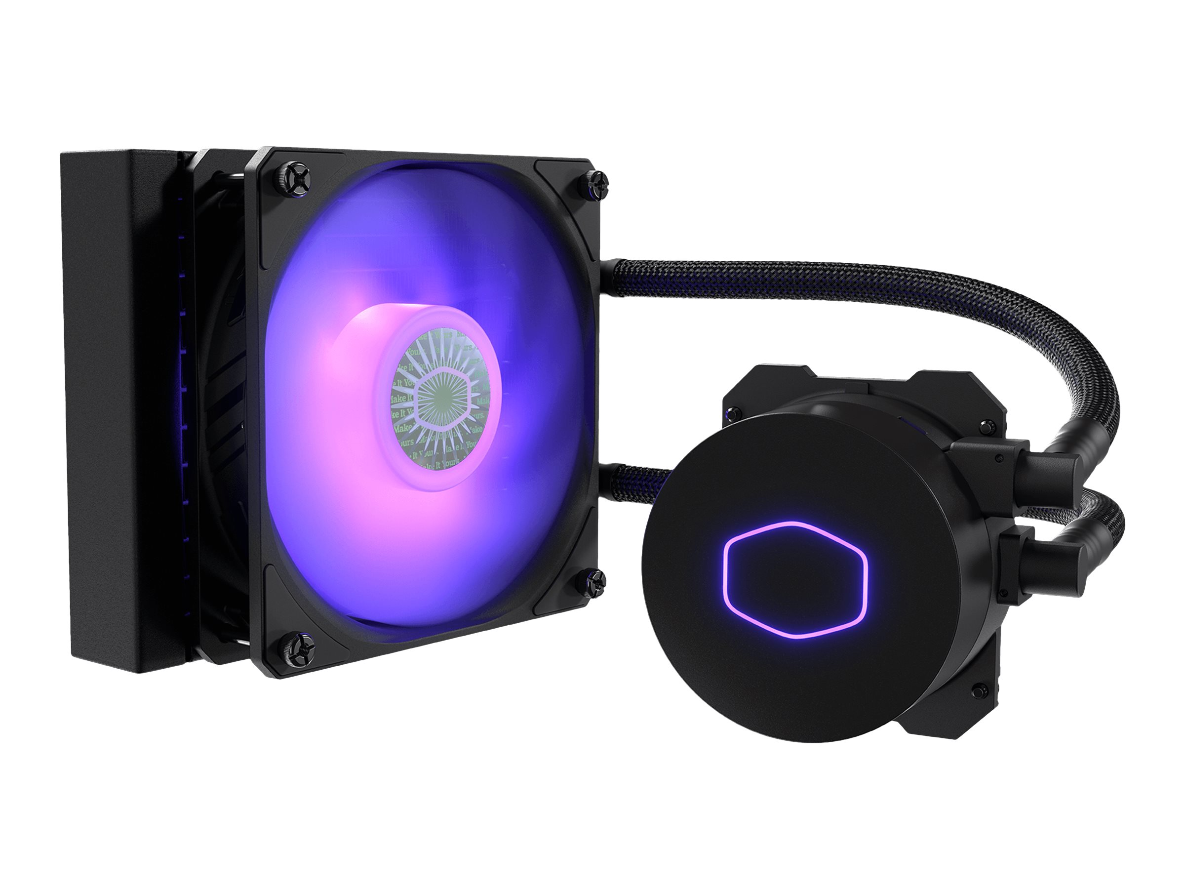 Cooler Master MasterLiquid ML120L V2 RGB Processor All-in-one liquid cooler Black 1 pc(s)