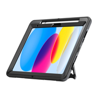 4smarts GRIP - Hintere Abdeckung fr Tablet - Polycarbonat, Thermoplastisches Polyurethan (TPU)