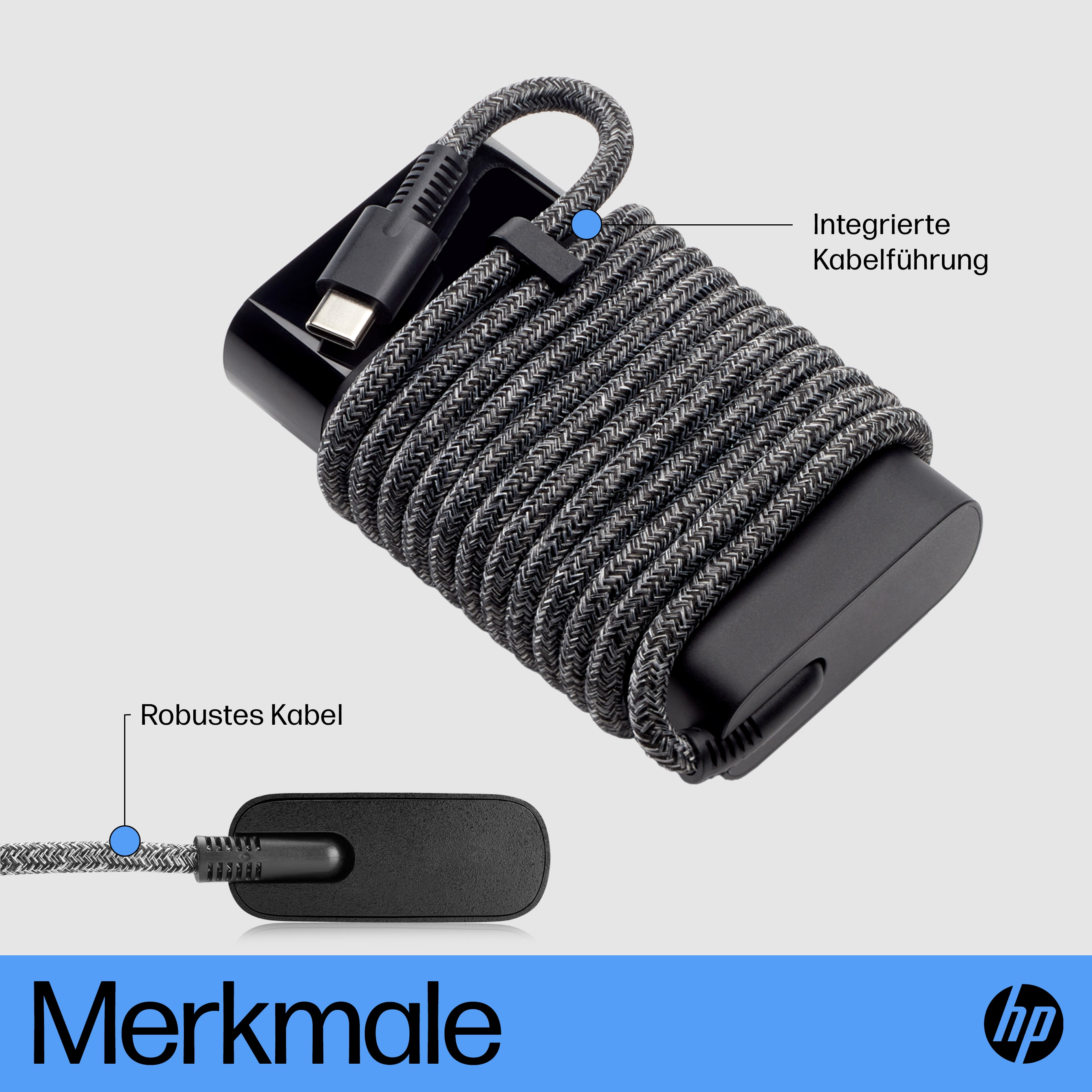 HP Cargador para port�til USB-C de 65 W