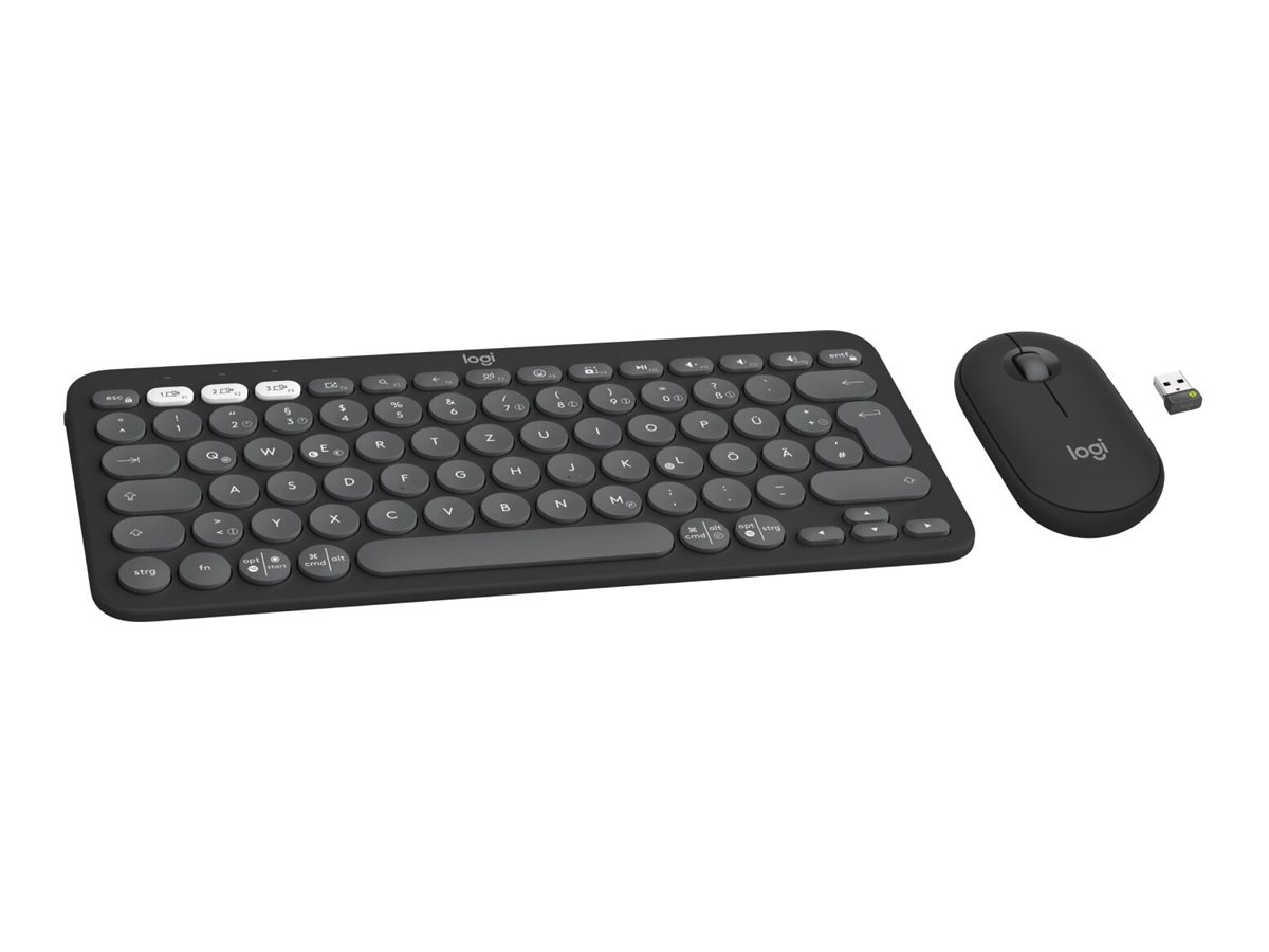 Logitech Pebble 2 Combo TONAL GRAPHITE DEU N/A