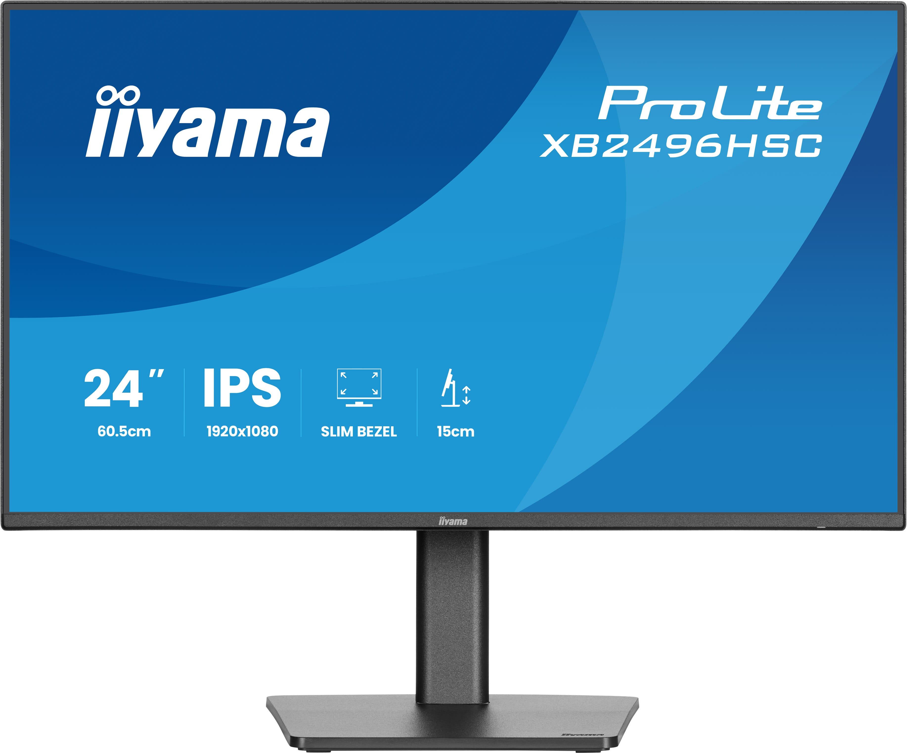 iiyama ProLite XB2496HSC-B1 computer monitor 61 cm (24) 1920 x 1080 pixels Full HD LED Black