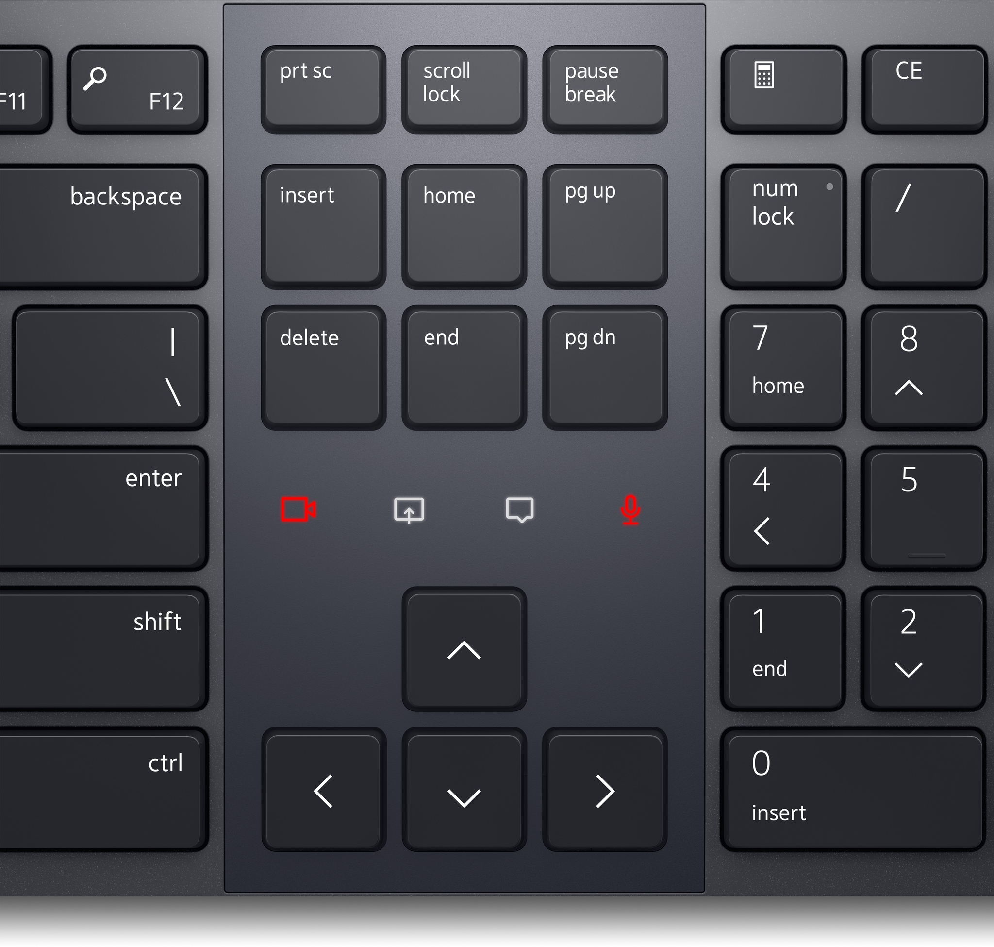 DELL KB900 tastiera RF senza fili + Bluetooth QWERTZ Tedesco Grafite