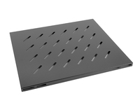 Lanberg AK-1003-B - Regalboden - Schwarz - 120 kg - 1U - 48,3 cm (19) - 465 mm