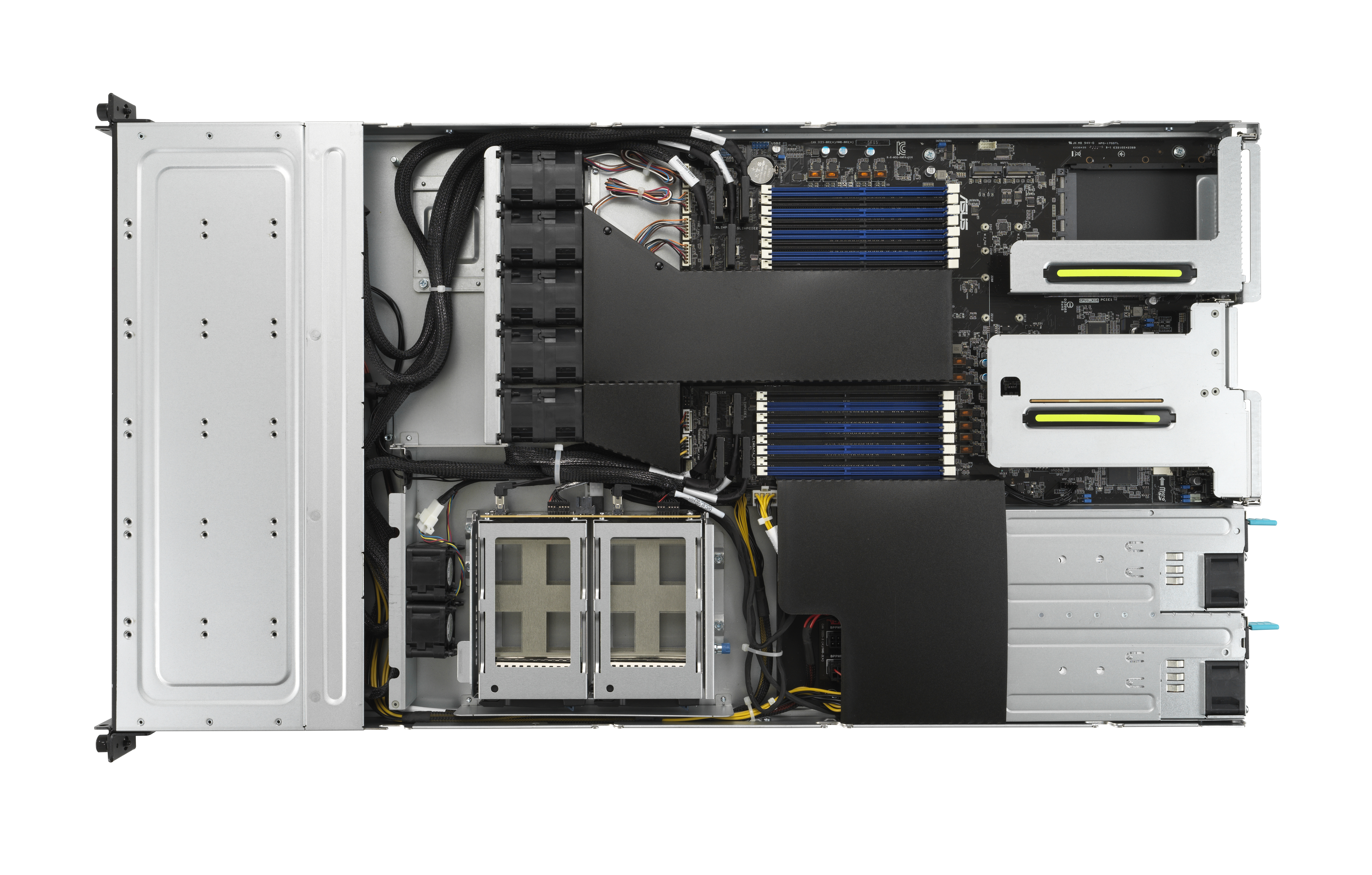 ASUS RS500A-E11-RS12U - Server - Rack-Montage - 1U - 1-Weg - keine CPU - RAM 0 GB - PCI Express - Hot-Swap 6.4 cm (2.5)