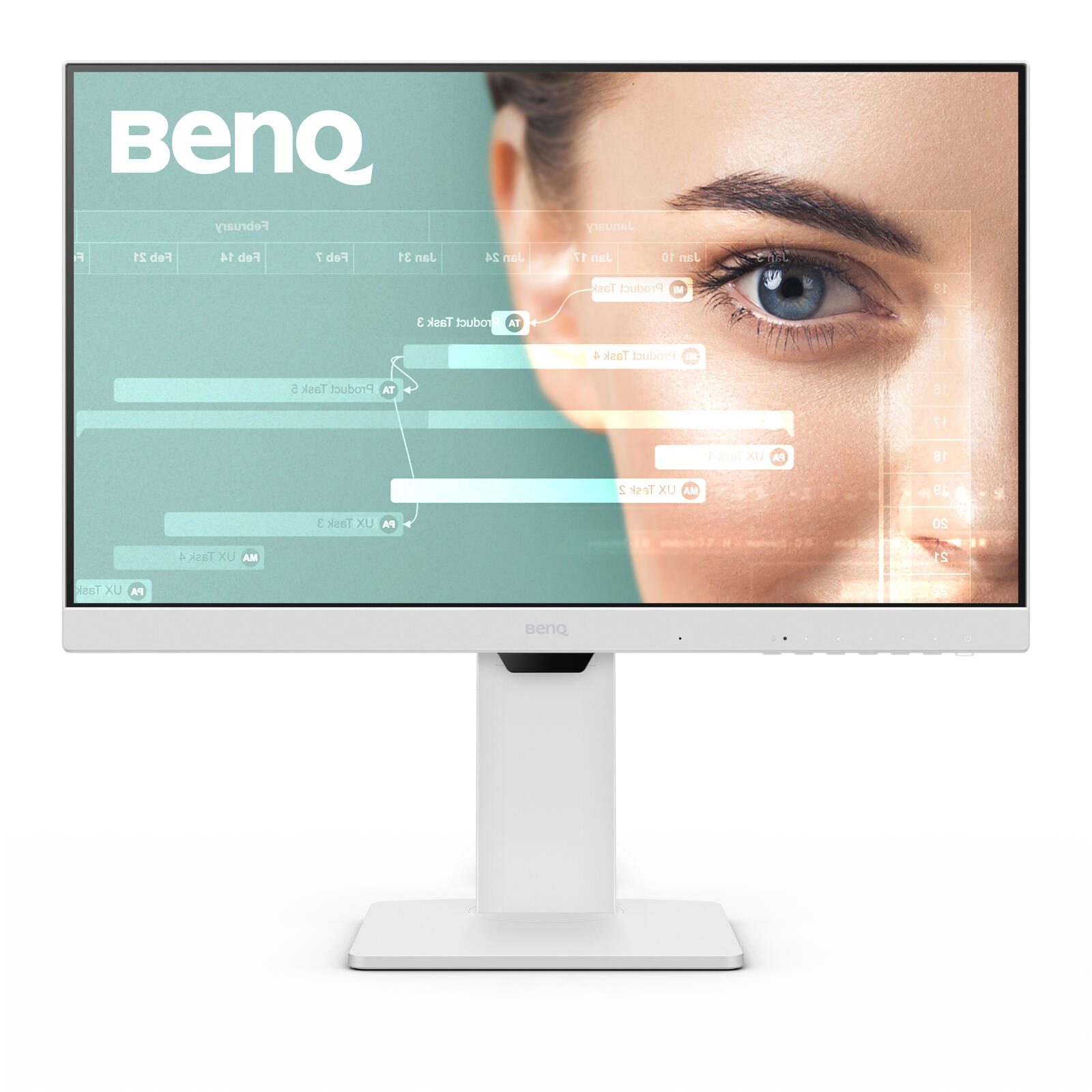 BenQ 60.5cm GW2486TC 16 9 HDMI/USB-C/DP wh.lift/piv FHD - Flachbildschirm (TFT/LCD) - 5 ms