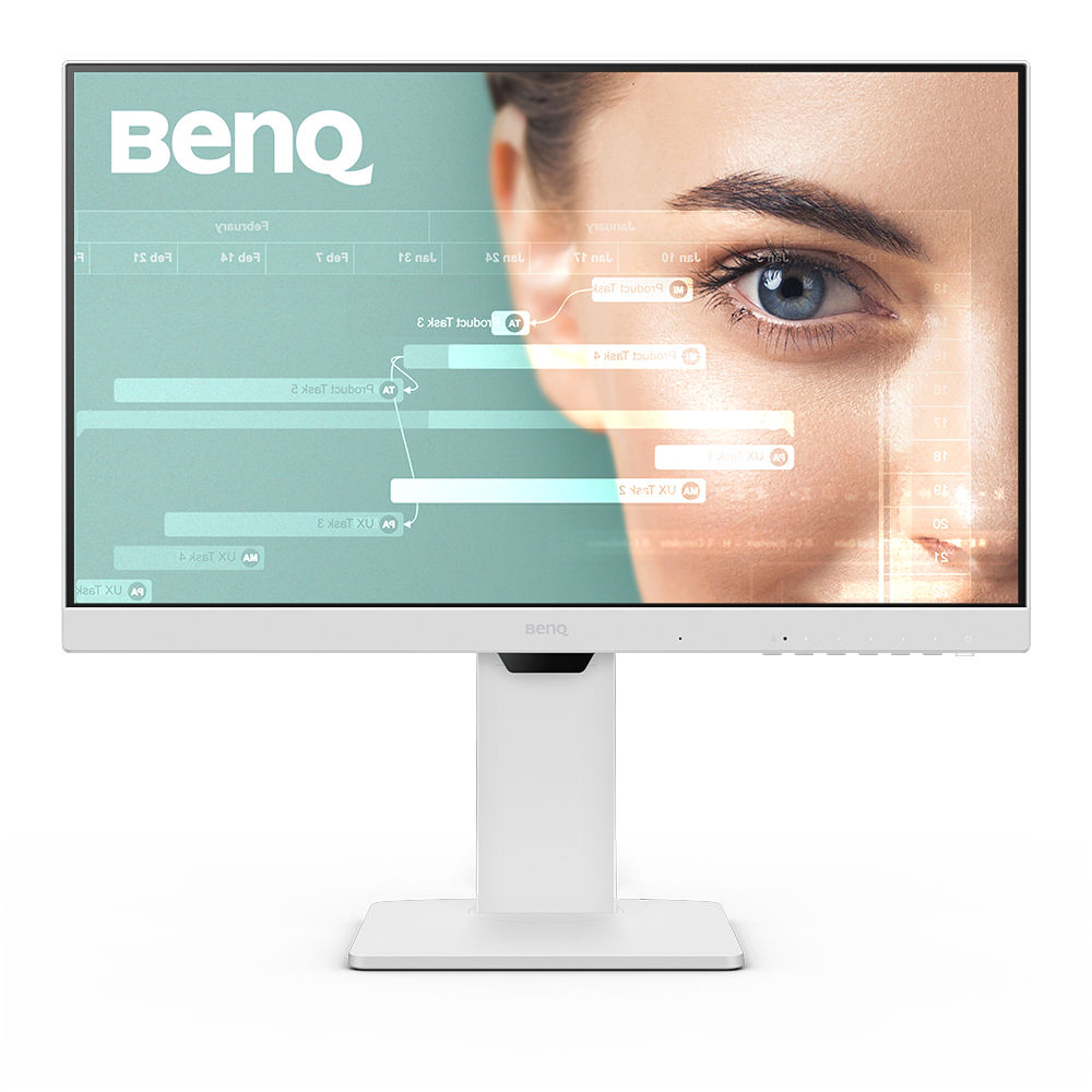 BenQ GW2486TC pantalla para PC 60,5 cm (23.8) 1920 x 1080 Pixeles Full HD Blanco
