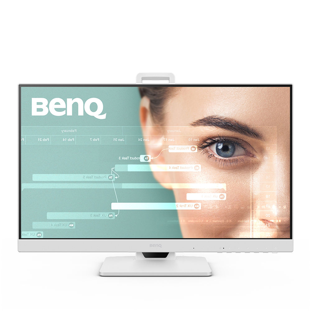 BenQ GW2486TC pantalla para PC 60,5 cm (23.8) 1920 x 1080 Pixeles Full HD Blanco