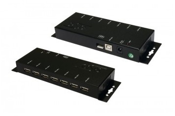 LogiLink UA0085 Hub USB 2.0 4 Porte - 480 Mbit/s, Plug & Play, Nero