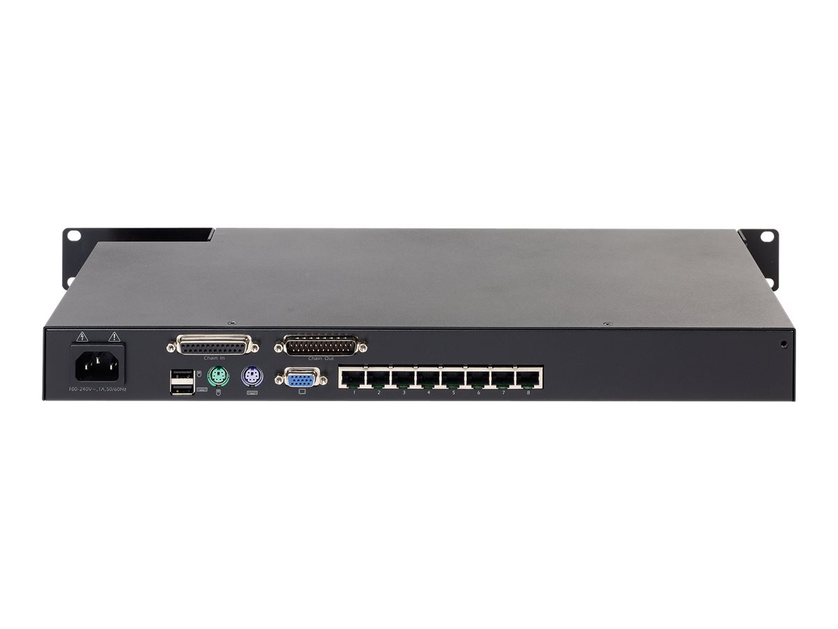 APC KVM0108A switch per keyboard-video-mouse (kvm) Montaggio rack Nero
