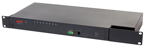 APC KVM0108A switch per keyboard-video-mouse (kvm) Montaggio rack Nero
